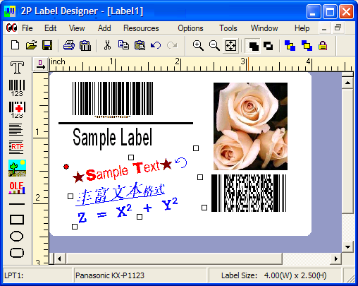 Barcode Label Print Software