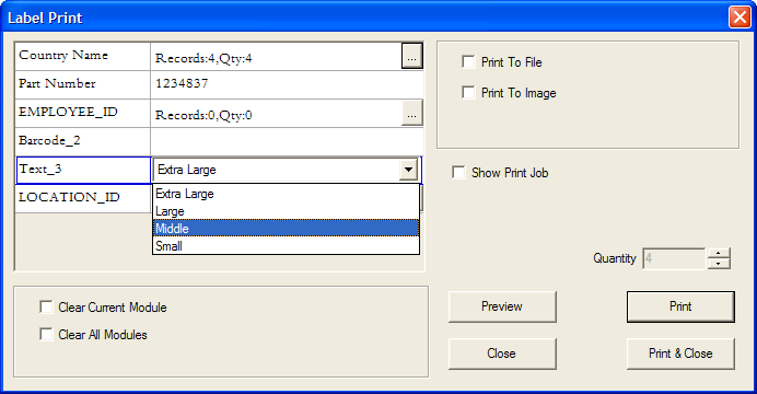 Barcode Thermal Printer